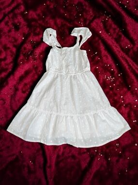 jumping beans White Ruffle-Trim Sundress (6)